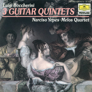 Boccherini: 3 Guitar Quintets (ボッケリーニ：ギターゴジュウソウキョクシュウ)