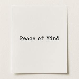 Peace of Mind (Explicit)