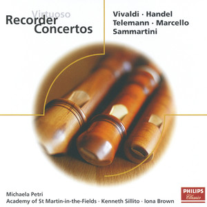 Michala Petri - Recorder Concerto in B flat, Op.4, No.6  HWV 294 - Arr. from Organ Concerto No. 6, HWV 294 - 2. (Larghetto)