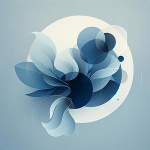 brain of mine (floral blue edit)