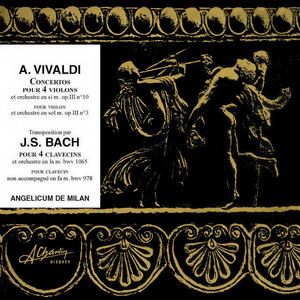 Concerto pour quatre violons et orchestre en si mineur Op. III n°10 - I Allegro