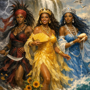 Tres Coronas: Agua dulce, Mar y Vendaval