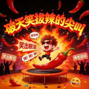 破天笑拔辣的尖叫