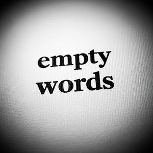 Empty Words
