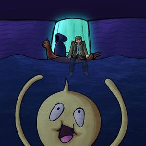 Quint from Jaws vs. The River Person (Rap Battles by Rabi) (Explicit)