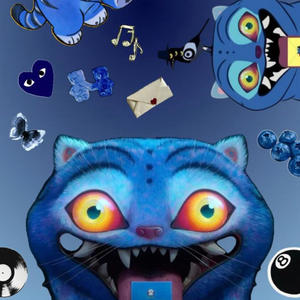 Derpy Tiger Yellow Eyes (Explicit)