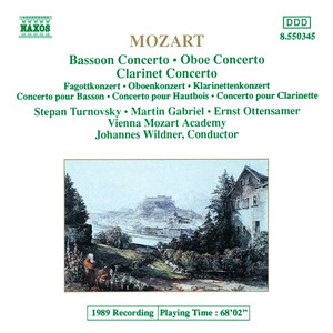 Mozart, W.A.: Bassoon Concerto / Oboe Concerto / Clarinet Concerto (Gabriel, Ottensamer, Turnovsky)