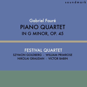 Piano Quartet in G Minor, Op. 45: I. Allegro molto moderato