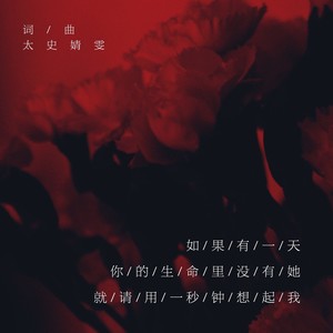 如果有一天你的生命里没有她就请用一秒钟想起我