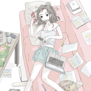ある日、駅で
