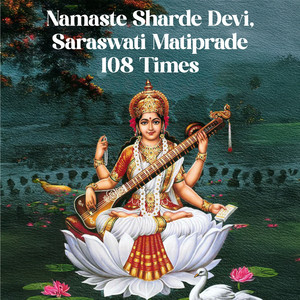 Namaste Sharde Devi Saraswati Matiprade 108 Times