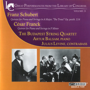 Budapest String Quartet plays Franck and Schubert