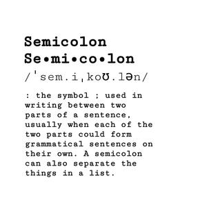 Semicolon (feat. glorpalorp)