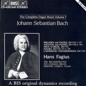 Bach, J.S.: Organ Music (Complete) , Vol. 7