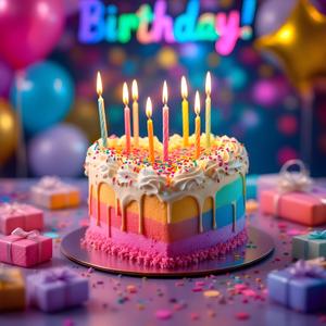 Blow Out Candles Happy Birthday