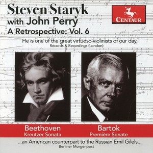 Staryk, Steven: Retrospective (A) , Vol. 6 - Beethoven, L. Van / Bartok, B.