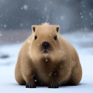 Iarna capybara