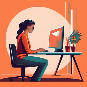 Enfoque Sereno En Medio Del Día