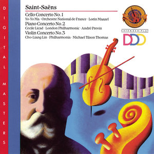 Saint-Saëns: Cello Concerto No. 1 - Piano Concerto No. 2 - Violin Concerto No. 3