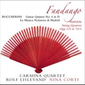 Quintet No. 4 In D-Major For Strings And Guitar ("Fandango") , (G. 448)