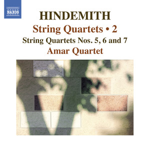 HINDEMITH, P.: String Quartets, Vol. 2 (Amar Quartet) - Nos. 5, 6, 7