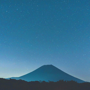 Mount Fuji Silhouette