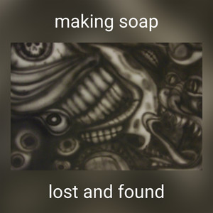 making soap