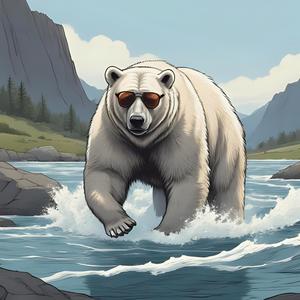 Walking on the river