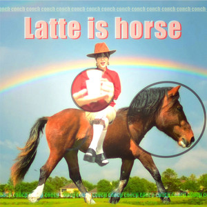 Latte is horse