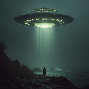 UFO IN THE GALAXY