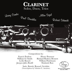 Larry Combs - Trio, Op. 7, No. 2 - Trio, Op. 7, No. 2: I. Allegro non troppo