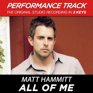 All Of Me (Medium Key Performance Track With Background Vocals)