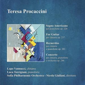 Teresa Procaccini: Musica per chitarra, pianoforte e orchestra