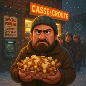 Une poutine pis rien d'autre!