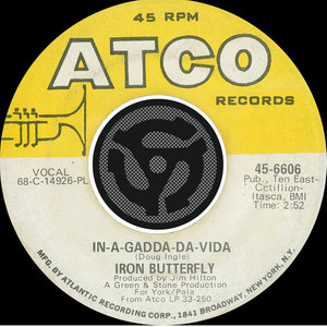 In-A-Gadda-Da-Vida / Iron Butterfly Theme (Digital 45)