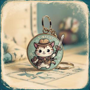 TinyCat KeyChain