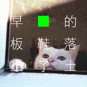 早起的板鞋落上了土