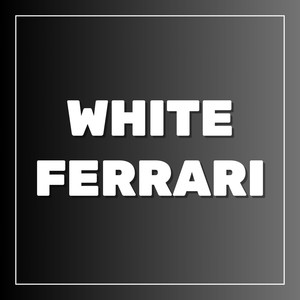 I'm Sure We're Taller in Another Dimension (White Ferrari)