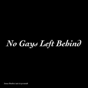 No Gays Left Behind(feat. MASTERSABRE) (Explicit)