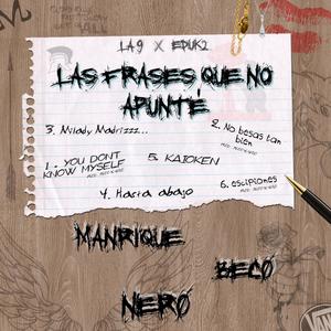 YOU DONT KNOW MYSELF(feat. Eduk2 & Manrique030) (Explicit)