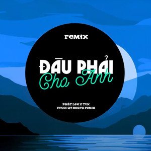 Đâu Phải Cho Anh (QT Beatz Remix)