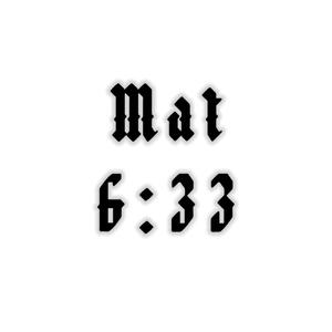 Mat 6:33