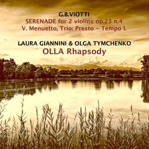 G.B.Viotti, Serenade Op. 23 n.4 Menuetto and Trio(feat. Laura Giannini & Olga Tymchenko)