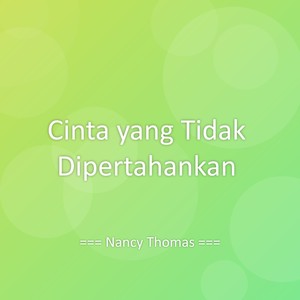 Cinta yang Tidak Dipertahankan