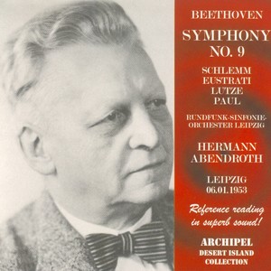 Ludwig van Beethoven: Symphony No.9 in D Minor Op. 125 (Leipzig 06.01.1953)