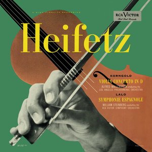 Jascha Heifetz - Violin Concerto in D Major, Op. 35 - I. Moderato nobile