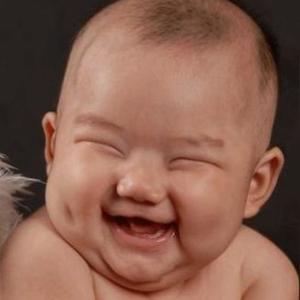 Baby laugh