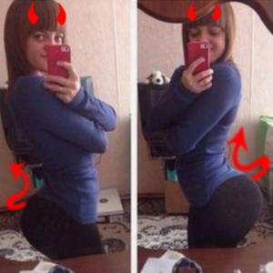 Diabo com chifres e franja (Explicit)