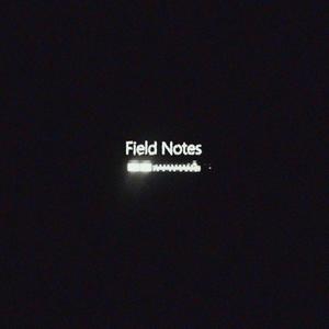 Field Notes (Explicit)