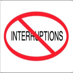 No interruptions (Explicit)